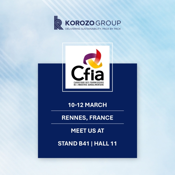 Korozo Group showcases innovative protein packaging at CFIA Rennes 2026